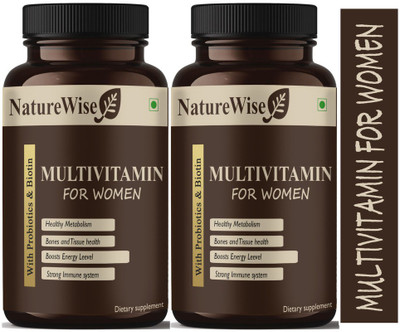 Naturewise True Vitamins with Minerals for Women (Pack Of 2) Ultra(2 x 60 Capsules)
