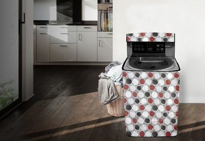 The Furnishing Tree Top Loading Washing Machine  Cover(Width: 53.34 cm, Abstract Pattern)