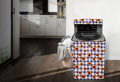 The Furnishing Tree Top Loading Washing Machine  Cover(Width: 66.04 cm, 9 kg Top load washing machine cover)