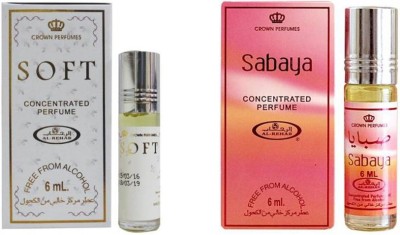 AL- REHAB Soft & Sabaya Attar Combo Pack Floral Attar(Floral)