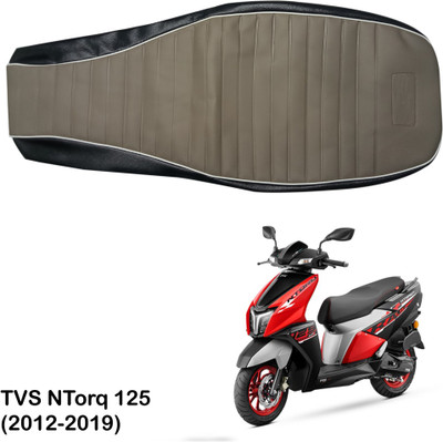 Znee Smart PU Leather Designer Bike Scooter Seat Cover for ( Comptable 2012-2019) Single Bike Seat Cover For TVS NTorq 125
