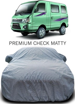 Ascension Car Cover For Mahindra Supro (With Mirror Pockets)(Grey)