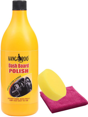 KANGAROO Liquid Car Polish for Dashboard(1000 ml)