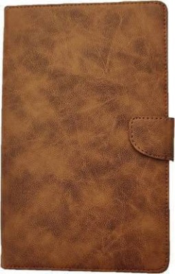 Colorcase Flip Cover for Motorola Tab G20 8 inch(Brown, Pack of: 1)