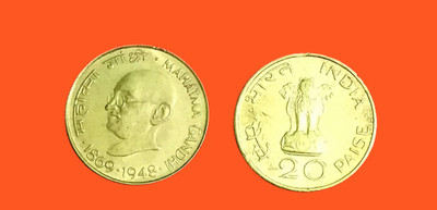 jaya collection JC Collection Mahatma Gandhi 1860-1948 Commemorative Coin Modern Coin Collection(1 Coins)