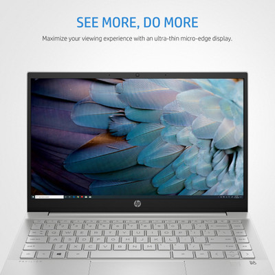 HP Pavilion Core i5 11th Gen - (8 GB/512 GB SSD/Windows 11 Home) 14-dv1000TU Thin and Light Laptop(14 inch, Natural Silver, 1.41 Kg, With MS Office)