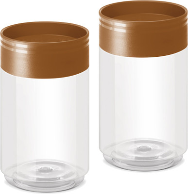 MILTON Plastic Utility Container  - 630(Pack of 2, Brown)