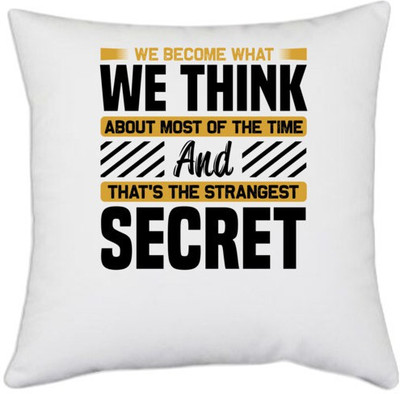 UDNAG Polyester Cushions & Pillows Cover(40.5 cm*40.5 cm, White)