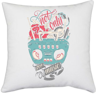 UDNAG Polyester Cushions & Pillows Cover(40.5 cm*40.5 cm, White)