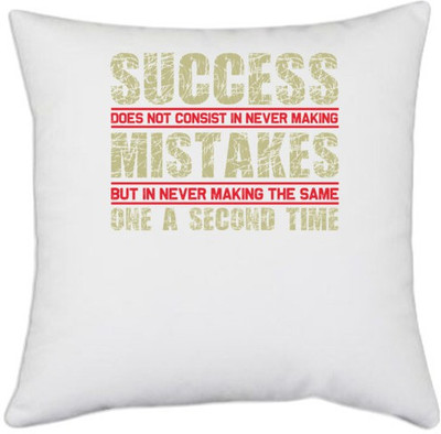UDNAG Polyester Cushions & Pillows Cover(40.5 cm*40.5 cm, White)