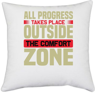 UDNAG Polyester Cushions & Pillows Cover(40.5 cm*40.5 cm, White)