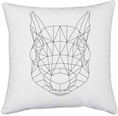 UDNAG Polyester Cushions & Pillows Cover(40.5 cm*40.5 cm, White)