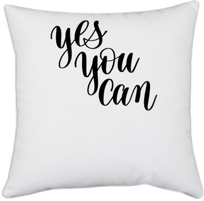 UDNAG Polyester Cushions & Pillows Cover(40.5 cm*40.5 cm, White)