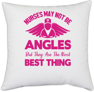UDNAG Polyester Cushions & Pillows Cover(40.5 cm*40.5 cm, White)