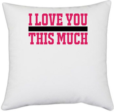 UDNAG Printed Cushions & Pillows Cover(40.5 cm*40.5 cm, White)