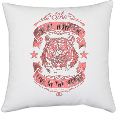 UDNAG Printed Cushions & Pillows Cover(40.5 cm*40.5 cm, White)