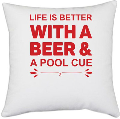 UDNAG Polyester Cushions & Pillows Cover(40.5 cm*40.5 cm, White)