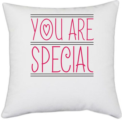 UDNAG Polyester Cushions & Pillows Cover(40.5 cm*40.5 cm, White)