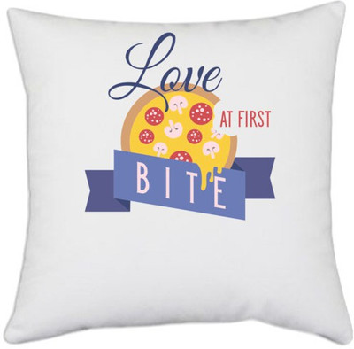 UDNAG Polyester Cushions Cover(40.5 cm*40.5 cm, White)