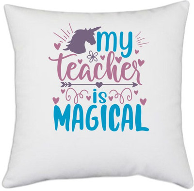 UDNAG Polyester Cushions & Pillows Cover(40.5 cm*40.5 cm, White)