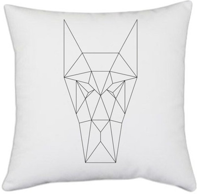UDNAG Polyester Cushions & Pillows Cover(40.5 cm*40.5 cm, White)