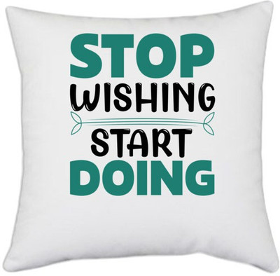 UDNAG Polyester Cushions & Pillows Cover(40.5 cm*40.5 cm, White)