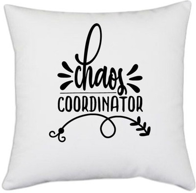 UDNAG Printed Cushions & Pillows Cover(40.5 cm*40.5 cm, White)