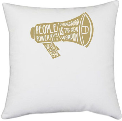 UDNAG Printed Cushions & Pillows Cover(40.5 cm*40.5 cm, White)