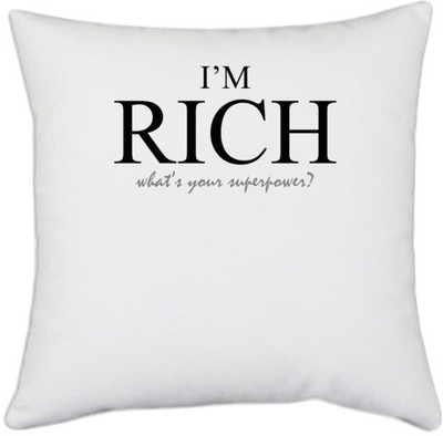 UDNAG Polyester Cushions & Pillows Cover(40.5 cm*40.5 cm, White)