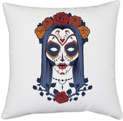 UDNAG Polyester Cushions & Pillows Cover(40.5 cm*40.5 cm, White)