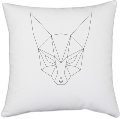 UDNAG Polyester Cushions & Pillows Cover(40.5 cm*40.5 cm, White)
