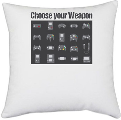 UDNAG Polyester Cushions & Pillows Cover(40.5 cm*40.5 cm, White)
