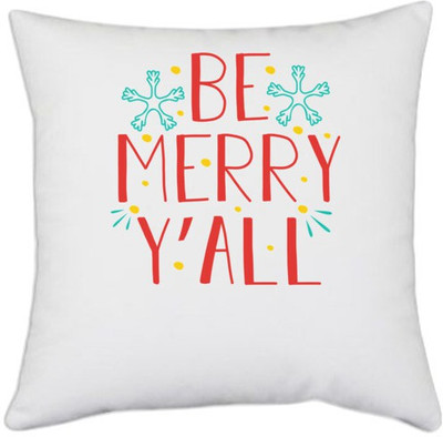 UDNAG Polyester Cushions & Pillows Cover(40.5 cm*40.5 cm, White)