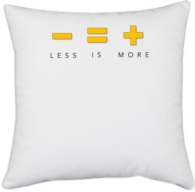 UDNAG Polyester Cushions & Pillows Cover(40.5 cm*40.5 cm, White)