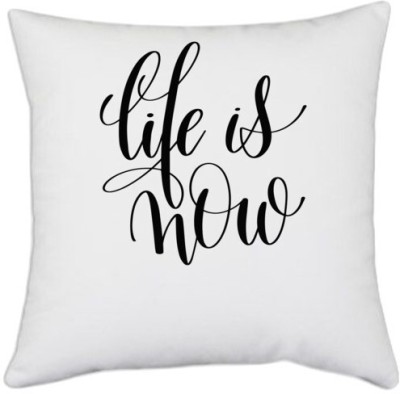 UDNAG Polyester Cushions & Pillows Cover(40.5 cm*40.5 cm, White)