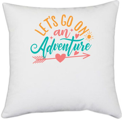 UDNAG Printed Cushions & Pillows Cover(40.5 cm*40.5 cm, White)