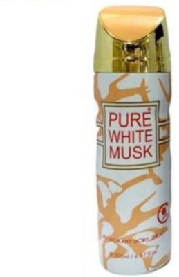 St. Louis Pure White Musk Body Deodorant Spray  -  For Men & Women(200 ml)