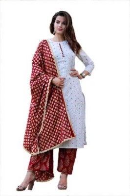 MAHAWAR BROTHERS Women Kurta Palazzo Set