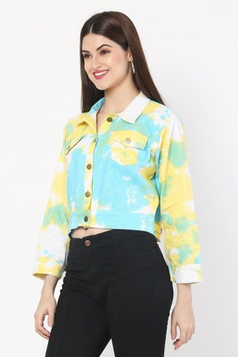 Shyammc 3/4th Sleeve Printed Women Jacket