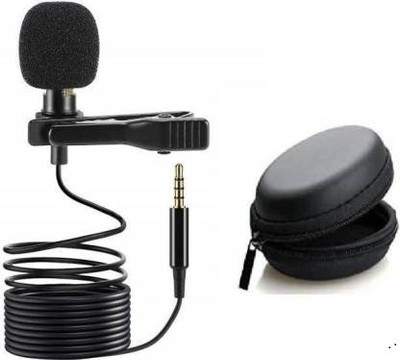 LIVIK BEST Professional Grade 3.5mm Mic for Voice Recording, TRS Microphone with Easy Clip on System Perfect for YouTube / Interview / Video Conference Microphone Microphone