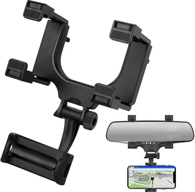 TECHEL Car Mobile Holder for Clip(Black)