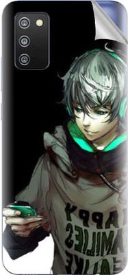 tiddler Samsung Galaxy F02s Mobile Skin(Black)