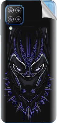 Snooky Samsung Galaxy F12 Mobile Skin(Black)