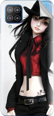 Snooky Samsung Galaxy M12 Mobile Skin(White)