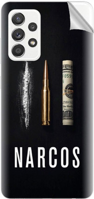 Snooky Samsung Galaxy A52 5G Mobile Skin(Black)