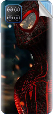 Snooky Samsung Galaxy F12 Mobile Skin(Black)