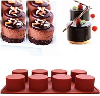 Aramax Silicone Cake Mould 8(Pack of 1)