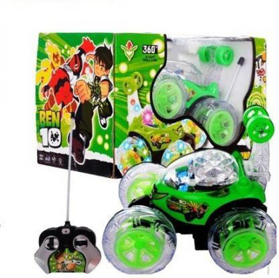 Just97 3D Flashing Light Big Size 360 Degree Rotating Stunt(Multicolor)