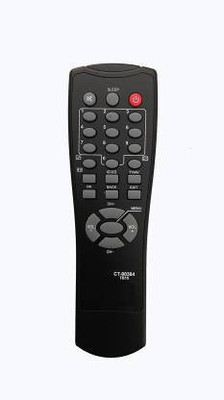 Cezo CT-90384 LCD LED TV Universal Compatible For LED LCD  Remote Controller (Black) Toshiba Remote Controller(Black)