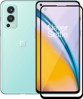 Caseline Edge To Edge Tempered Glass for Oneplus Nord 2 5G, Oneplus Nord 2 X PAC-MAN Edition(Pack of 1)